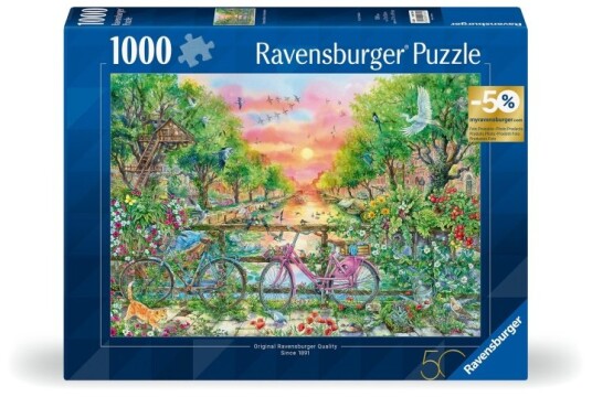 Ravensburger Puslespill Bicycles Amsterdam 1000p 12001089