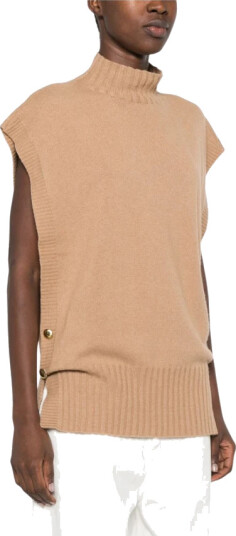 Twinset Dame Strikkevarer Brun S,
