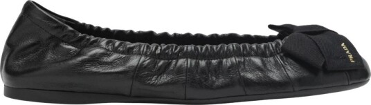 Prada, Dame, Sko, Svart, 38 1/2 EU,