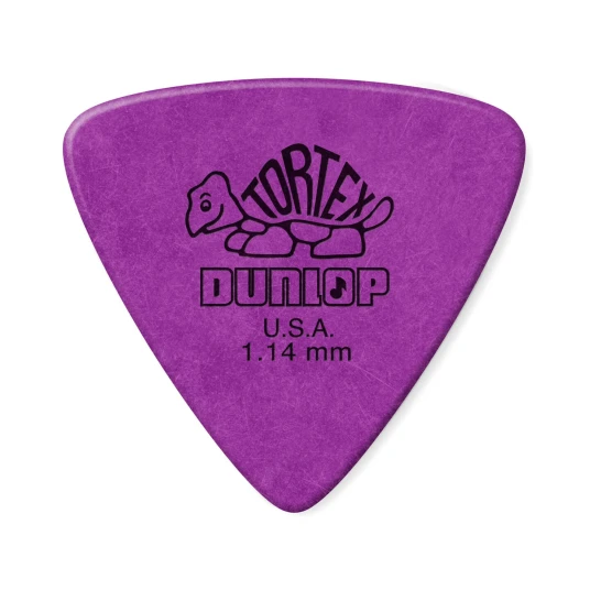 Dunlop Tortex Triangle 1.14mm 6 Pick Pack Dunlop Tortex Triangle 1.14mm 6 Pick Pack