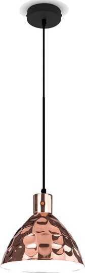 E27 pendeloppheng i kobber Ø30cm 1m ledning IP20 max 60W uten lyskilde E27 pendeloppheng i kobber Ø30cm 1m ledning IP20 max 60W uten lyskilde