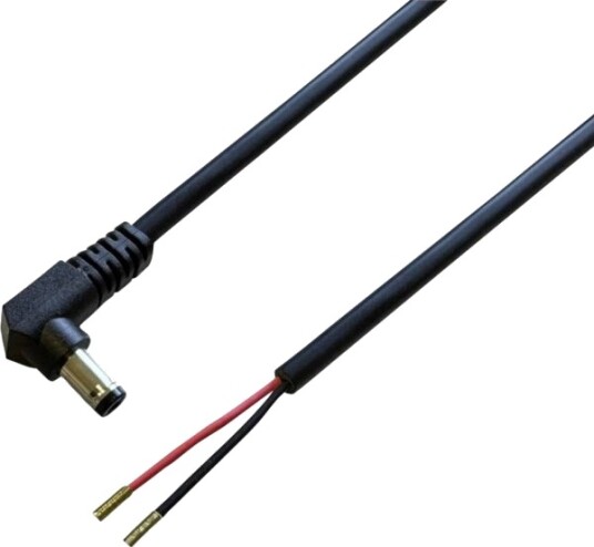 Bkl Electronic 076103 Dc-Tilkobling, Dc-Hullstift - Kabelsko/Isolert Endehylser 2 M (076103)