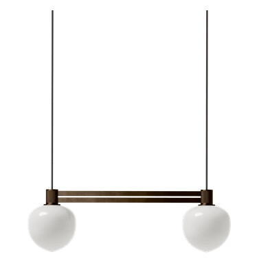 LYFA MEMOR SIDE FOR SIDE 120 Taklampe i Bronse