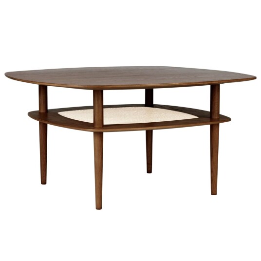 Umage Together Smooth Square sofabord 100x100 cm Dark oak