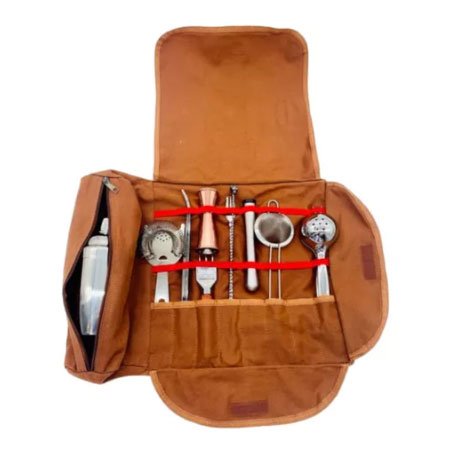 Bartenderveske med plass til 10-12 barredskaper Bartenderveske med plass til 10-12 barredskaper