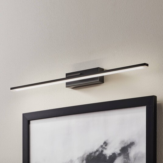 MCJ LED-vegglampe Miroir 60 cm svart 4000K