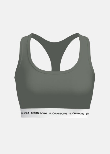 Björn Borg Logo Soft Top Grønn Green L Björn Borg Logo Soft Top Grønn Green L