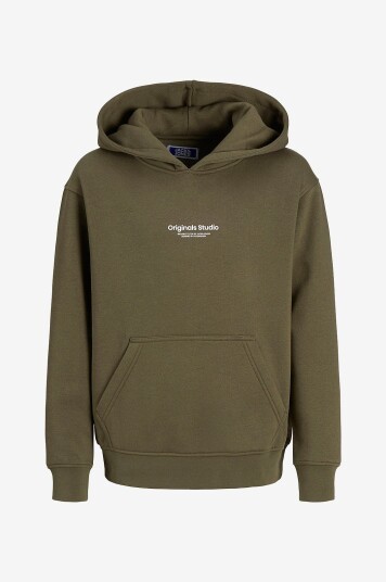 Jack & Jones Junior Hettegenser jorVesterbro Sweat Hood Brun