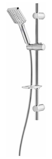 Gustavsberg Square Dusjsett 3 Spray Krom