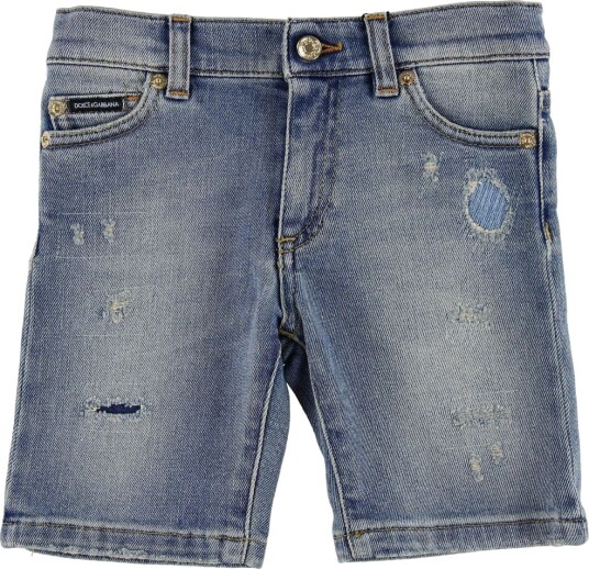 Dolce & Gabbana Shorts Denim Blå Dolce & Gabbana 10 år 140 Shorts