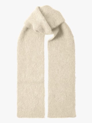 Selected Femme Fiona Alpaca Blend Scarf Beige ONE SIZE Selected Femme Fiona Alpaca Blend Scarf Beige ONE SIZE