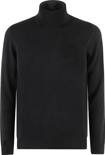 Roberto Collina Herre Strikkevarer Svart XL,