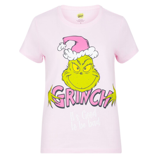 Thegrinch T skjorte Rosa Rosa L