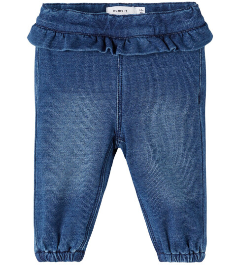 Name It Joggebukser Nbfbibi Dark Blue Denim
