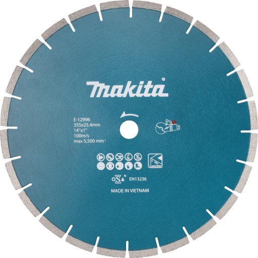 Makita Diamantblad E-12996 355 mm til batterikappemaskiner