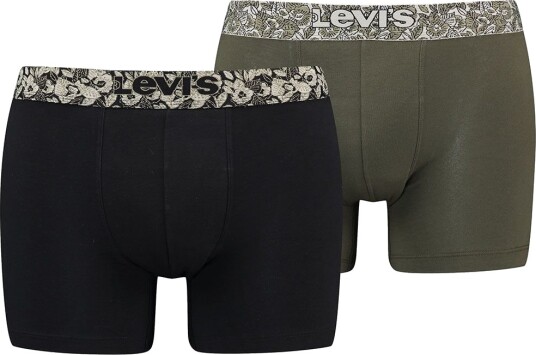 Levis Boxershorts 2 pack Green Kombinasjon LeviSmall Boxershorts Grønn