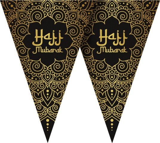 Vimpelgirlander Hajj Mubarak