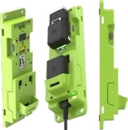 Zebra - Charger Kit - Batterilader For Strekkodeskanner - Utgangskontakter: 2 - For Zebra Rs5100, Rs6100
