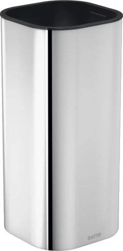 kosmisk frittstående børsteholder steel 63x137x63 mm