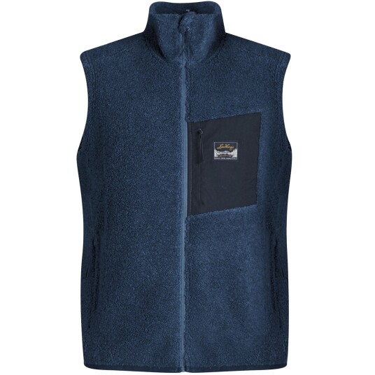 Lundhags Flok Wool Pile Vest, Mann Light Navy XL Lundhags Flok Wool Pile Vest, Mann Light Navy XL