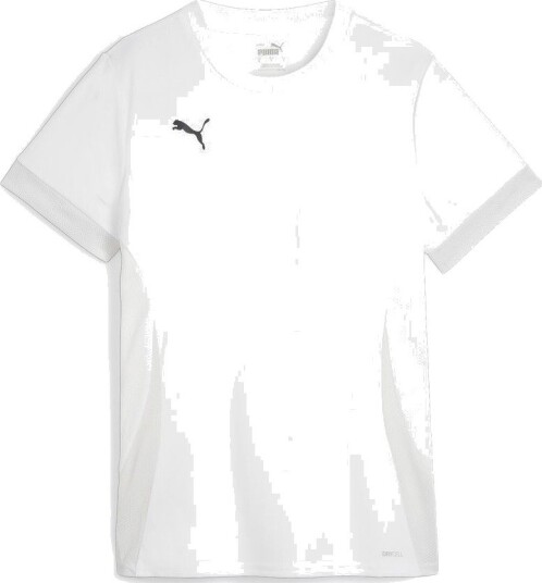 PUMA Trenings T Skjorte teamGOAL PUMA White/PUMA Svart/Grå Kvinner størrelse X Small