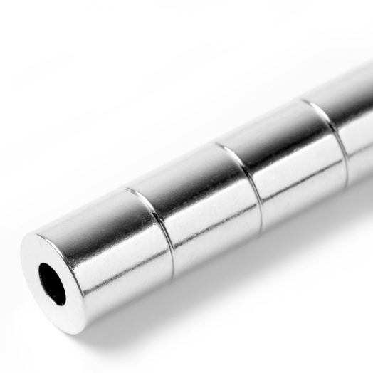 SuperMagneter Kjøp Kraftig Ringmagnet Ø 12/5 Mm X 12 Mm Av Neodym N42