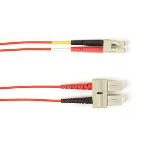 Black Box Duplex 62.5 MM FO Patch Kabel Rød Black Box Duplex 62.5 MM FO Patch Kabel Rød