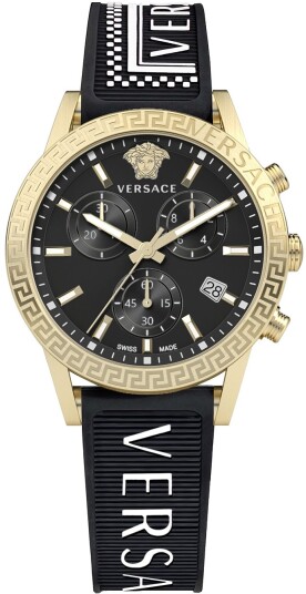 Versace Dameklokke VEKB00422 Sport Tech Sort/Plast Ø40 mm
