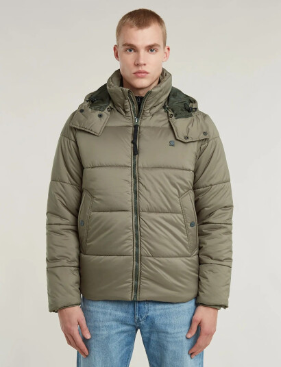G Star G Whistler Padded Hdd Jkt Beige M G Star G Whistler Padded Hdd Jkt Beige M
