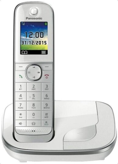 Panasonic KX TGJ310GW bordtelefon med dockingstasjon Hvit Panasonic KX TGJ310GW bordtelefon med dockingstasjon Hvit