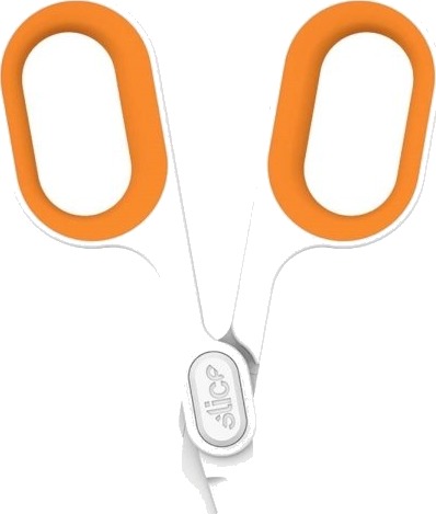 Slice Skjæresaks Slice 10546 Venstre/Høyrehåndet 132 Mm Oransje/Hvit