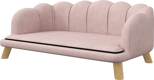 Northio Hundesofa Vaskbart Trekk Rosa