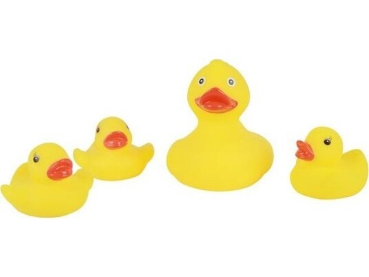Akuku Akuku Ducklings Badeleker 4 Stk.