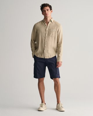 Gant Cargoshorts i relaxed fit MARINE 31