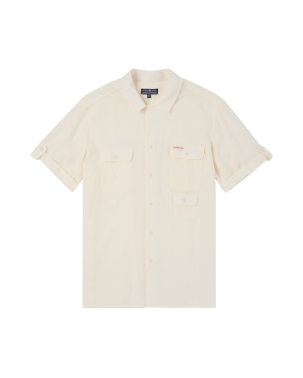 Amundsen Sports Traveller’s Linen SS Mens White XL
