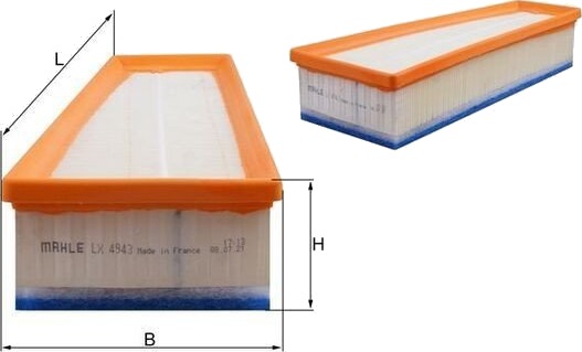 Luftfilter KNECHT LX 4943 Luftfilter KNECHT LX 4943