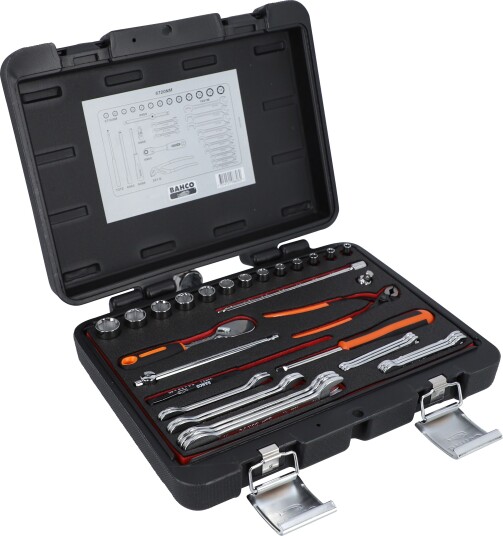 Bahco Pipenøkkelsett 6720 nm