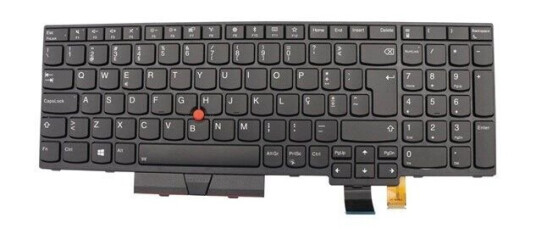 Lenovo Lite-On - Brbart tastatur - til utskifting - Portugisisk - Svart
