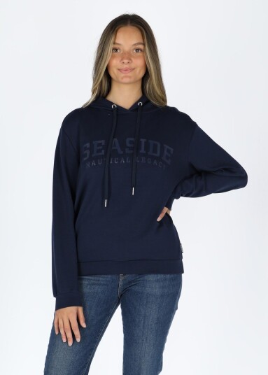 Seaside Houston College Hood W Navy 44 Sweatshirts