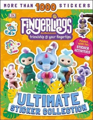 Fingerlings Ultimate Sticker Collection  With more than 1000 stickers