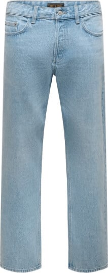 ONLY & SONS Onsedge Heri Straight Lb 8929 Dia Dnm Blue 34 x 34