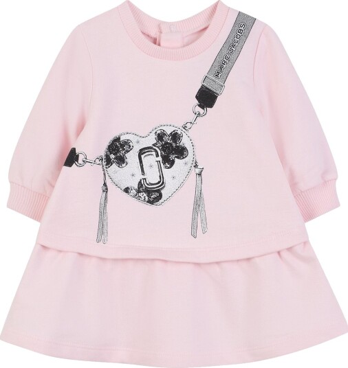 Little Marc Jacobs Kjole Rosa m. Trykk Marc Jacobs 2 år 92 Kjole