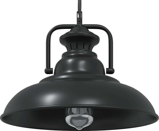 E27 Svart Ø 31cm Jern