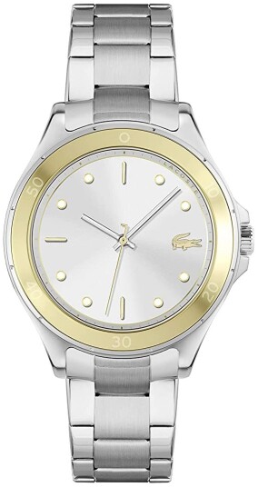 Lacoste Dameklokke 2001222 Swing Sølvfarget/Stål Ø38 mm Lacoste Dameklokke 2001222 Swing Sølvfarget/Stål Ø38 mm