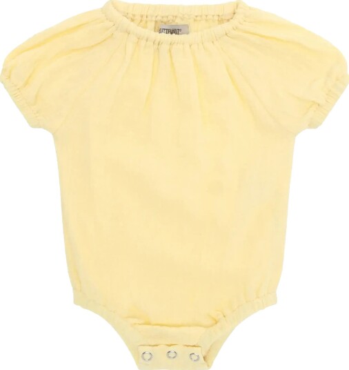 Huttelihut Romper Ss Muslin Cream 56