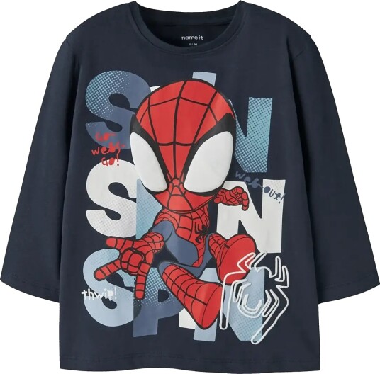 Name It Nmmjuxi Spider Ls Nreg Top Box Mar Navy 92