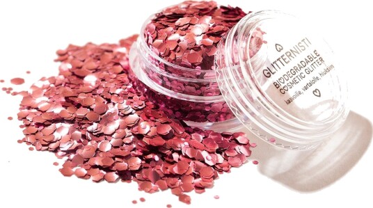 Glitternisti Cosmetic Glitter Chunky Pink Mix