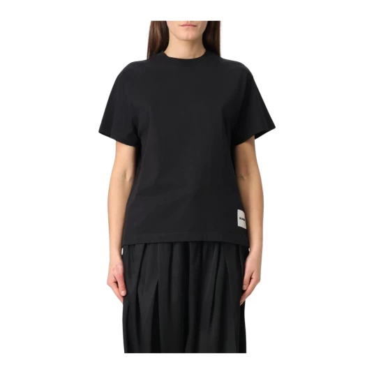 Jil Sander Dame Topper Svart M, Jil Sander Dame Topper Svart M,