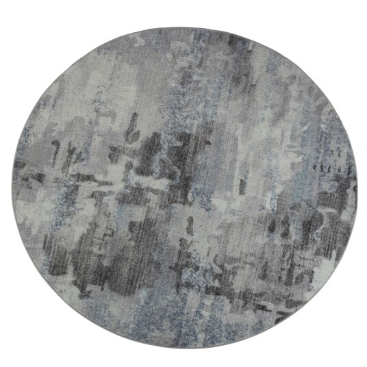 Nordstrand Home Gulvteppe - Rundt teppe - Diameter 160 cm - Molly - Kortluvet teppe fra