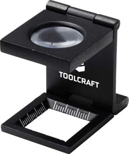 Toolcraft To 10182522 Trådteller Forstørrelsesfaktor: 10X Linsestørrelse: Ø 19 Mm